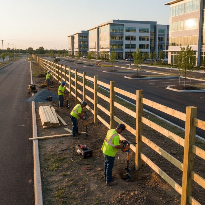 Concrete Border Installation